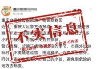 重慶一女童被野猴抓走?假的
