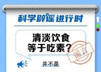 清淡飲食等于吃素?清淡不代表無味