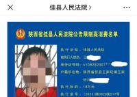 法院將2名未成年人納入限高名單公告