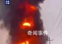 四川一油罐車爆炸燃燒 已致2死2傷