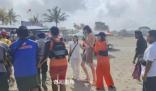 仲尼溺亡 妻子卡琳娜掩面而泣
