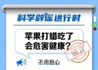 蘋果打蠟吃了會危害健康?