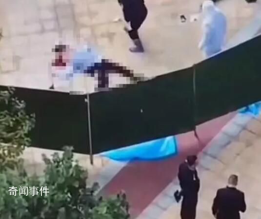南昌某小區一人跳樓砸到路人 正在進行核實