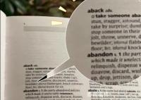 abandon不是第一名了 第一個單詞是aback