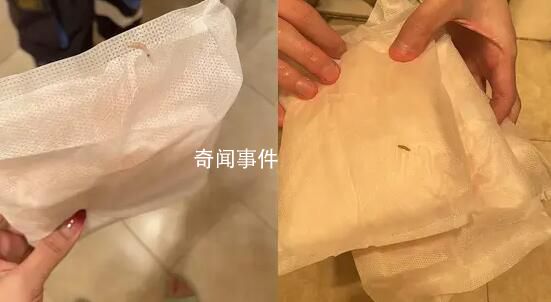 女子稱買蘇菲安睡褲內(nèi)有蟲蠕動 不排除是外部因素進入