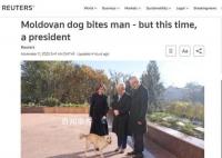 摩爾多瓦總統愛犬咬傷奧地利總統