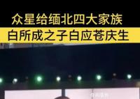 為緬北電詐頭目慶生的香港演員致歉