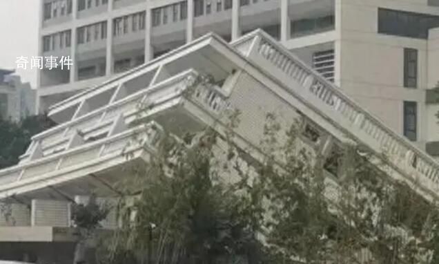 福州辟謠醫院小樓倒塌呈45度 是晉安區醫院三期項目建設工地