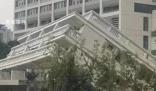 福州辟謠醫院小樓倒塌呈45度 是晉安區醫院三期項目建設工地