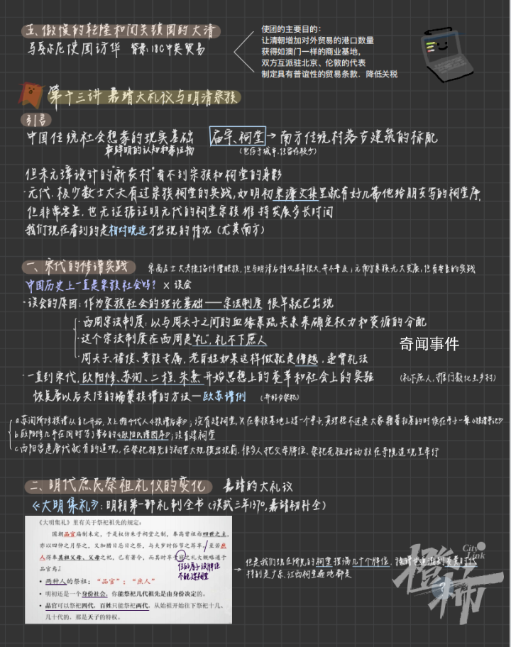 浙大學霸的筆記精美得像教科書 每個環節都認真仔細到極致