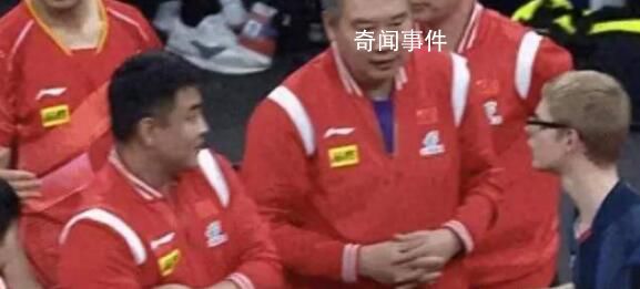 國乒教練組拒絕和勒布倫握手