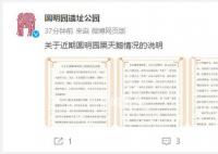 圓明園黑天鵝幼鵝不幸夭折 呼吁廣大朋友做大自然的觀察者不做干預者