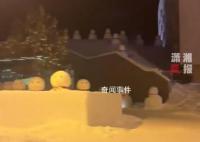 東北大街上驚現“雪人軍團”
