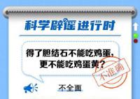 得了膽結(jié)石不能吃雞蛋?