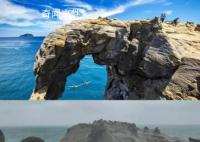 臺灣知名景點象鼻巖“象鼻”墜海