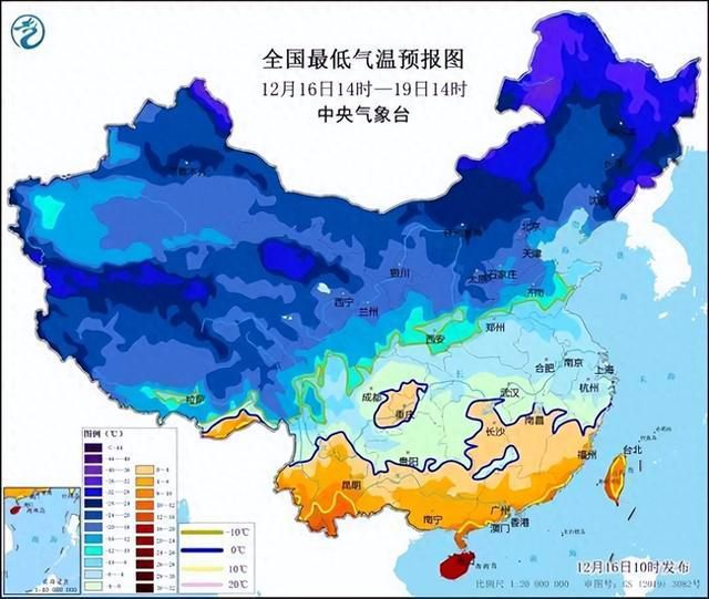12月或一冷到底 受寒潮和后續(xù)冷空氣影響