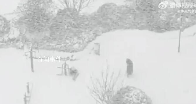 “雪窩”威海暴雪持續:已下三天三夜