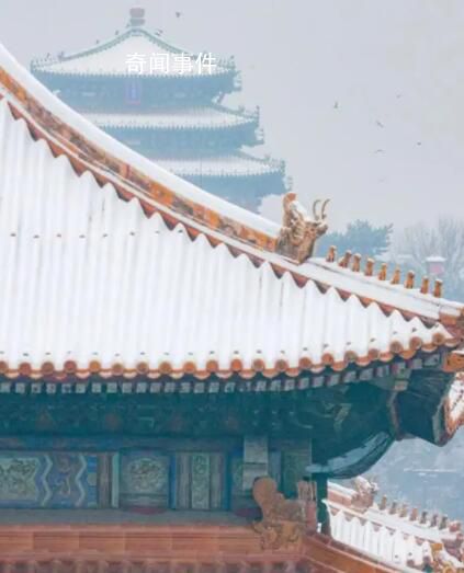 紅墻白雪 故宮的雪景也太美了