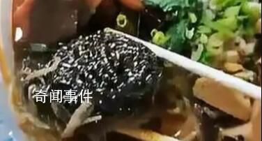 顧客稱點外賣吃出鋼絲球 商家回應