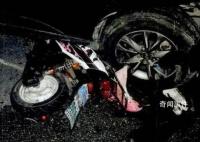 醉漢連撞3車致1死 逃逸后在草叢睡著