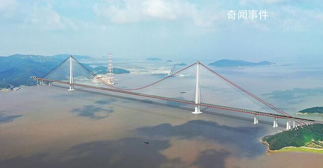 世界最寬跨海大橋完成灌注 長三角高鐵跨越東海