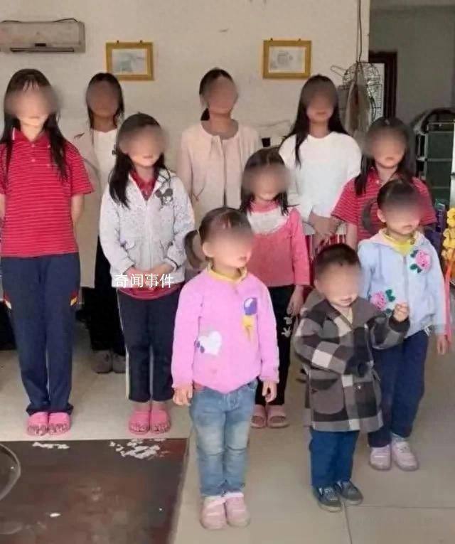 貴州夫妻17年間生下9女1男 一家人的生活很幸福